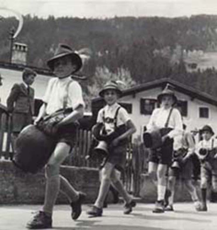 Galerie Serafin Franz Hubmann "Gauderfest im Zillertal"