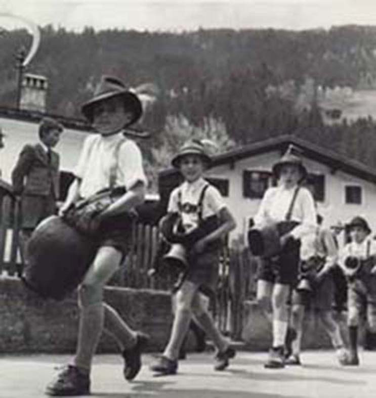 Galerie Serafin Franz Hubmann "Gauderfest im Zillertal"